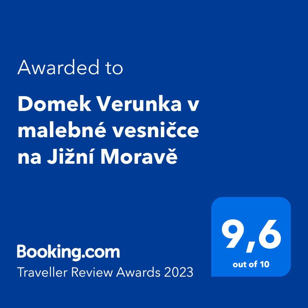 Domek Verunka V Malebne Vesnicce Na Jizni Morave Svatoborice Exterior foto